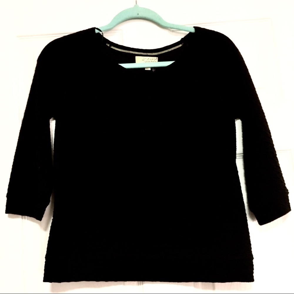 Princess Vera Wang Black Blouse